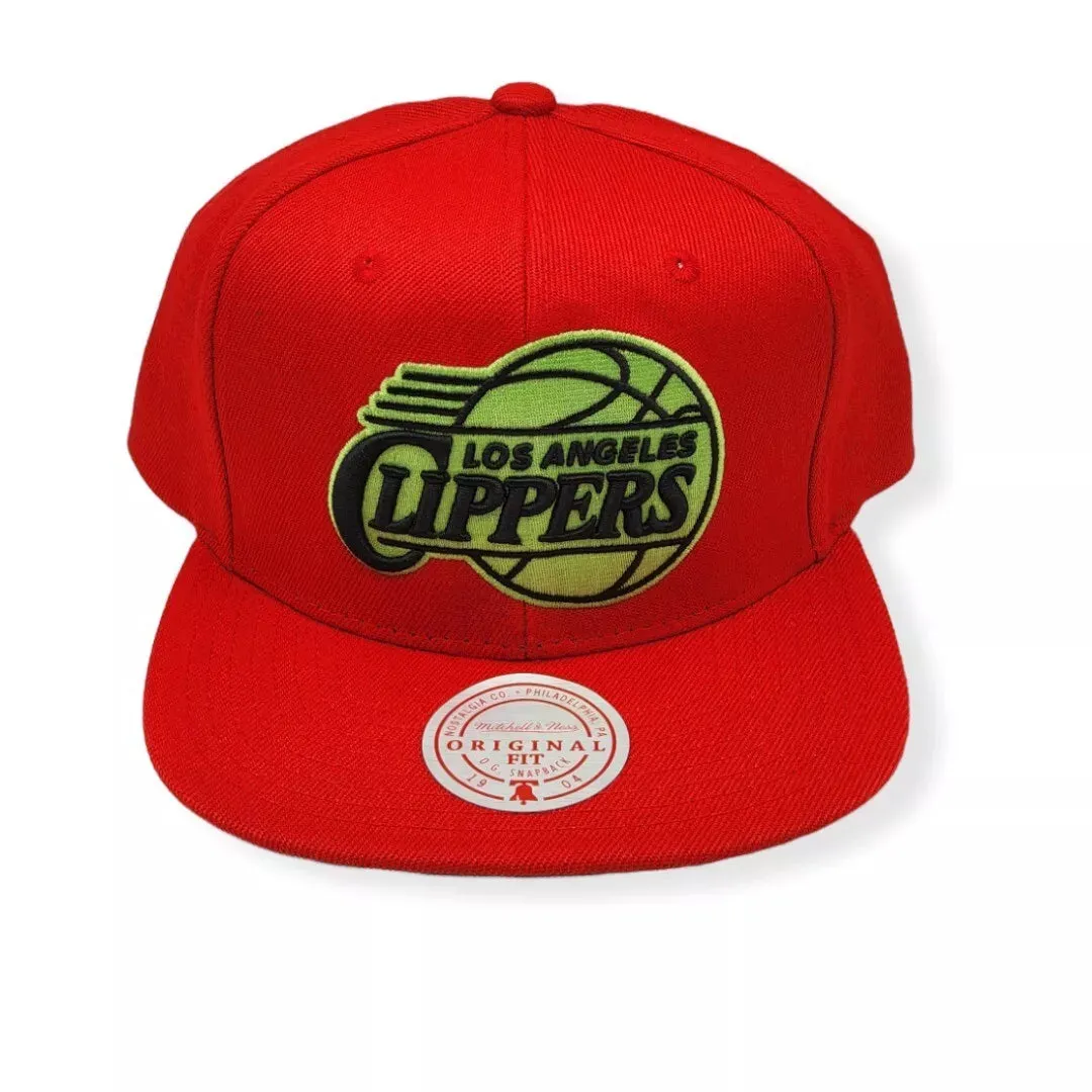 Mitchell & Ness Men's NBA Reverse Candy Apple Snapback Hwc Clippers Snapback Caps sold by Zulily product image thumbnail 2