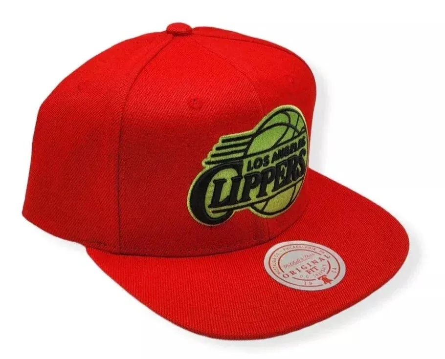 Mitchell & Ness Men's NBA Reverse Candy Apple Snapback Hwc Clippers Snapback Caps sold by Zulily product image thumbnail 3