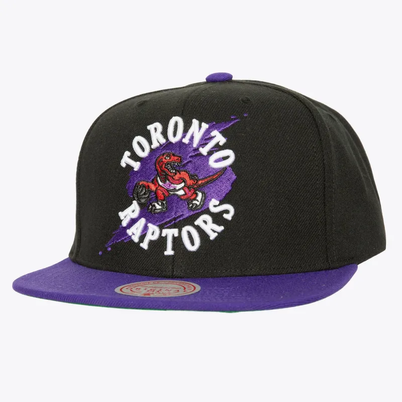 Mitchell & Ness Men's NBA Circle Splash Snapback Hwc Raptors Snapback Caps sold by Zulily