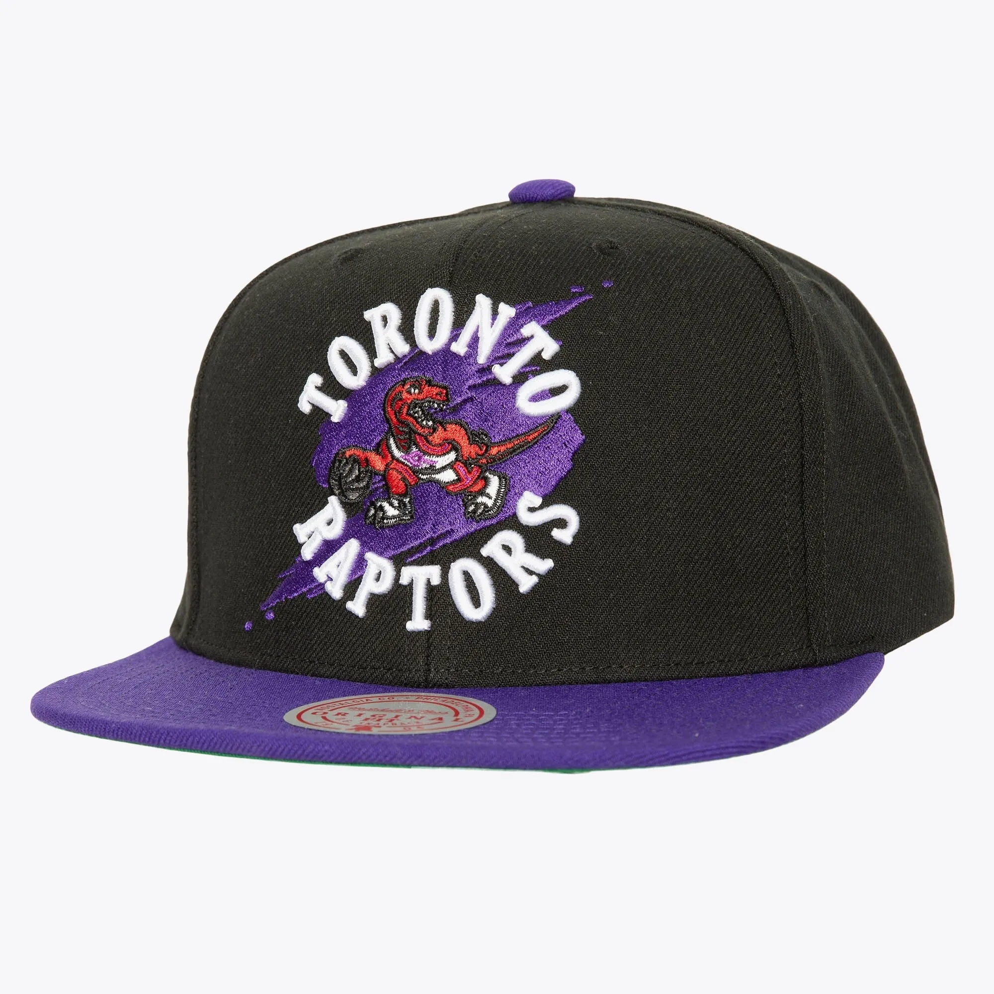 Mitchell & Ness Men's NBA Circle Splash Snapback Hwc Raptors Snapback Caps sold by Zulily