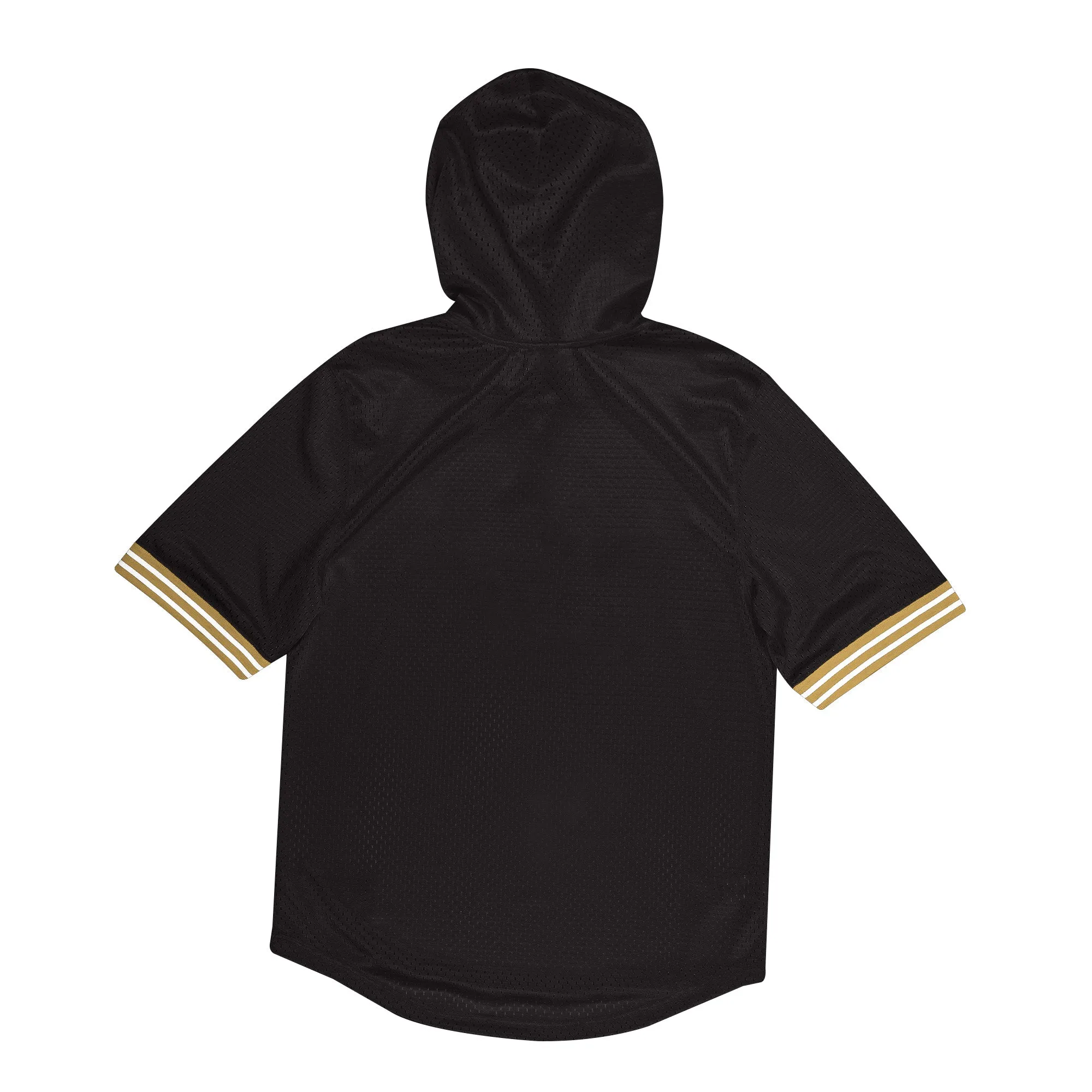 Mitchell & Ness Men's NFL Unbeaten Short Sleeve Mesh Hoody New Orleans Saints Hoodies sold by Zulily product image thumbnail 2