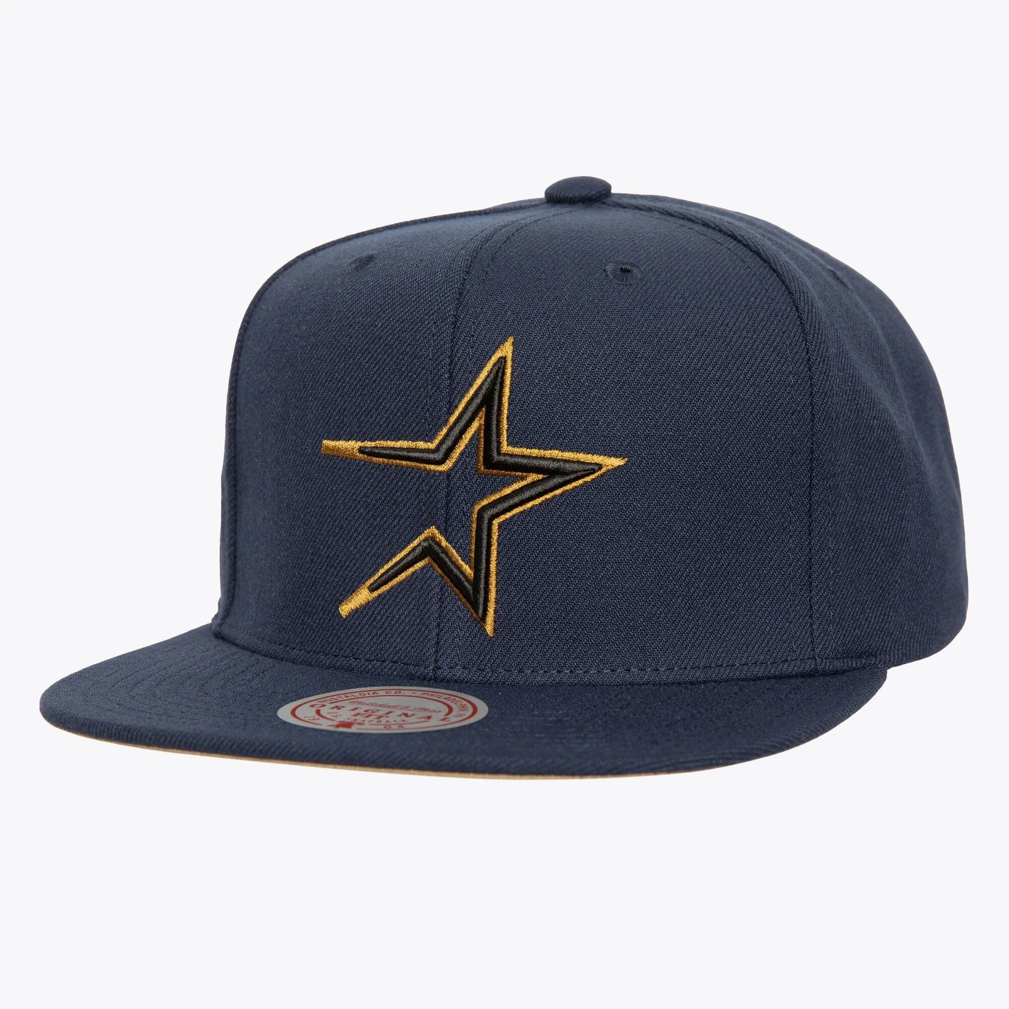 Mitchell & Ness Men's MLB Logo Eclipse Snapback Coop Astros Snapback Caps sold by Zulily