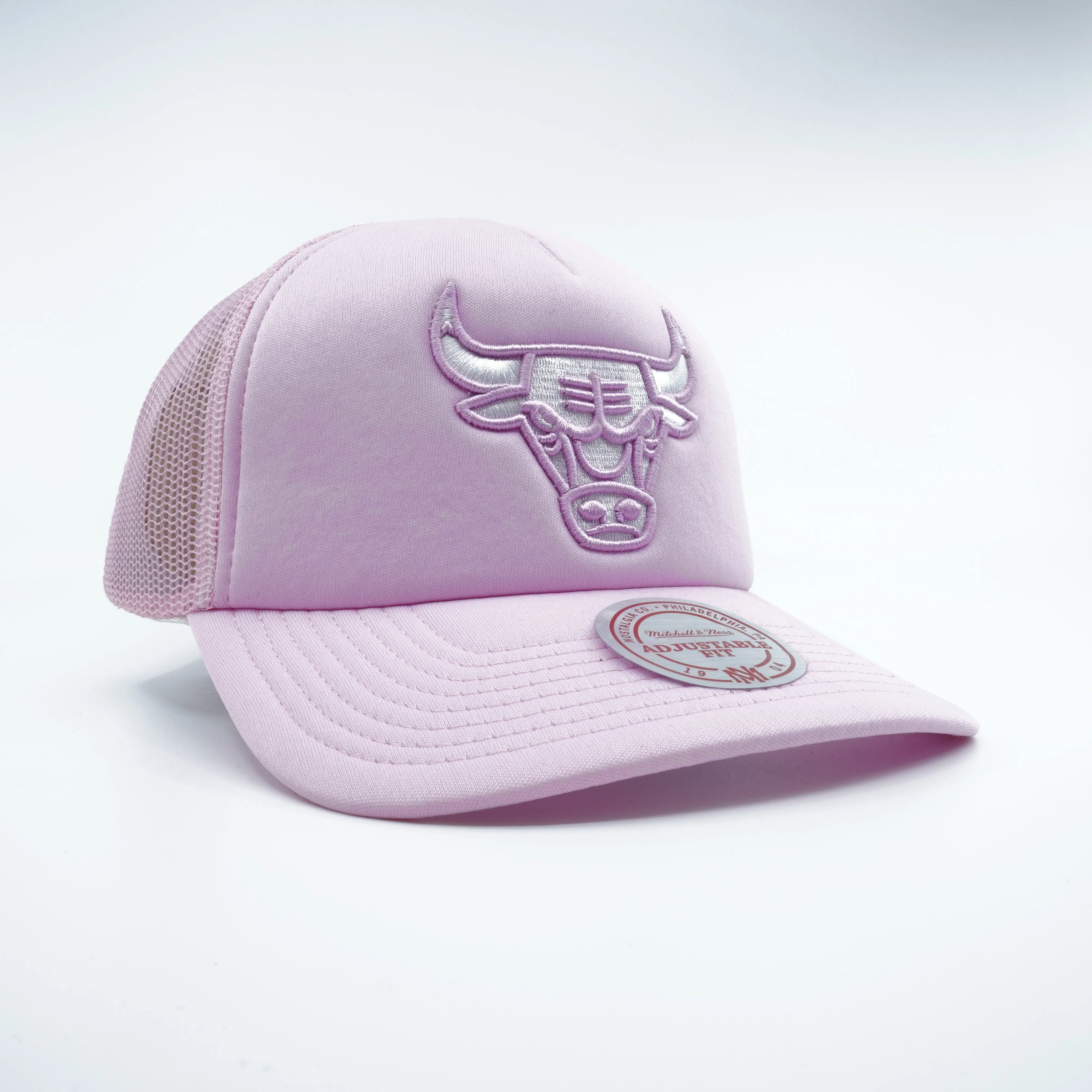 Mitchell & Ness Men's NBA Chicago Bulls Pastel Trucker Snapback sold by Zulily product image thumbnail 3