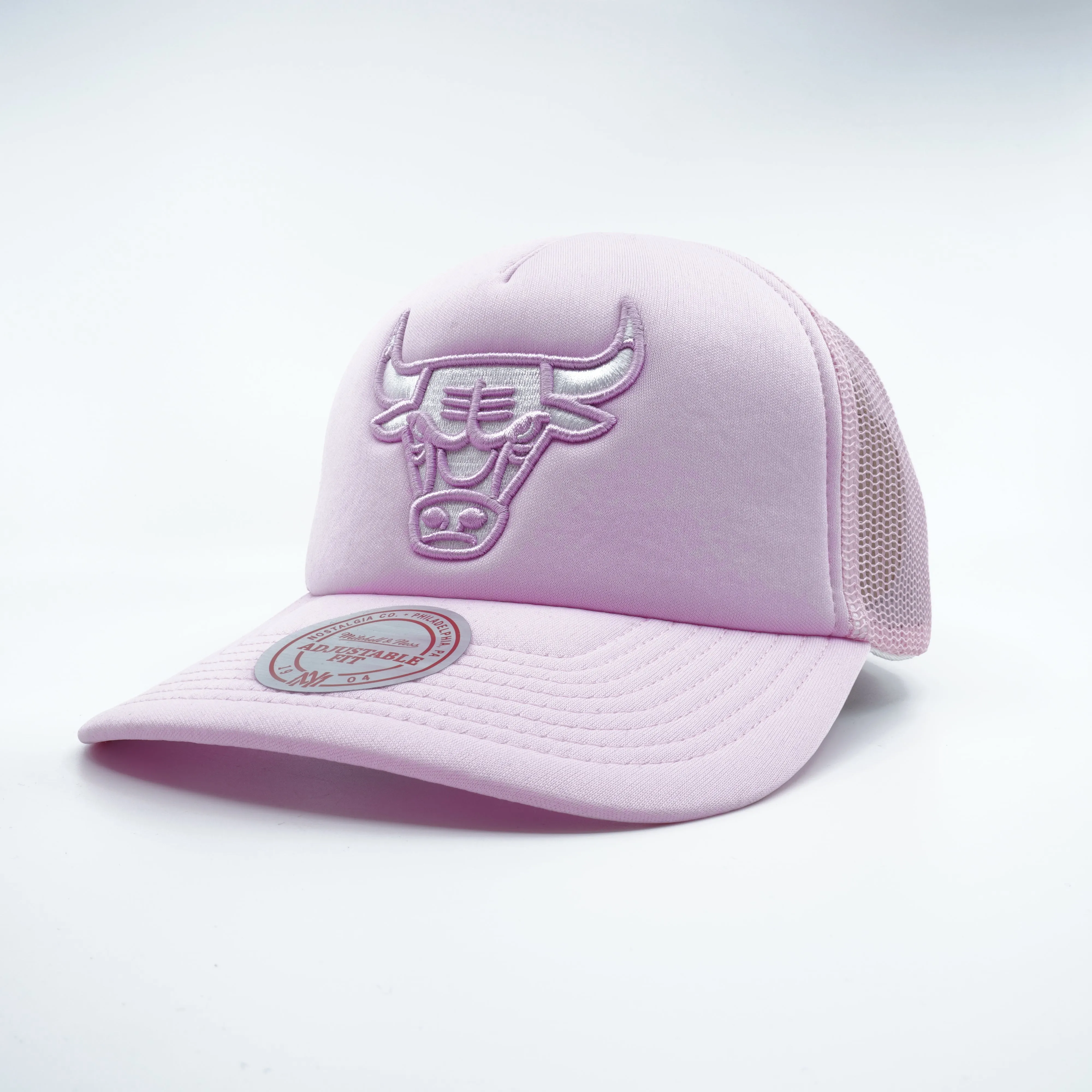 Mitchell & Ness Men's NBA Chicago Bulls Pastel Trucker Snapback sold by Zulily