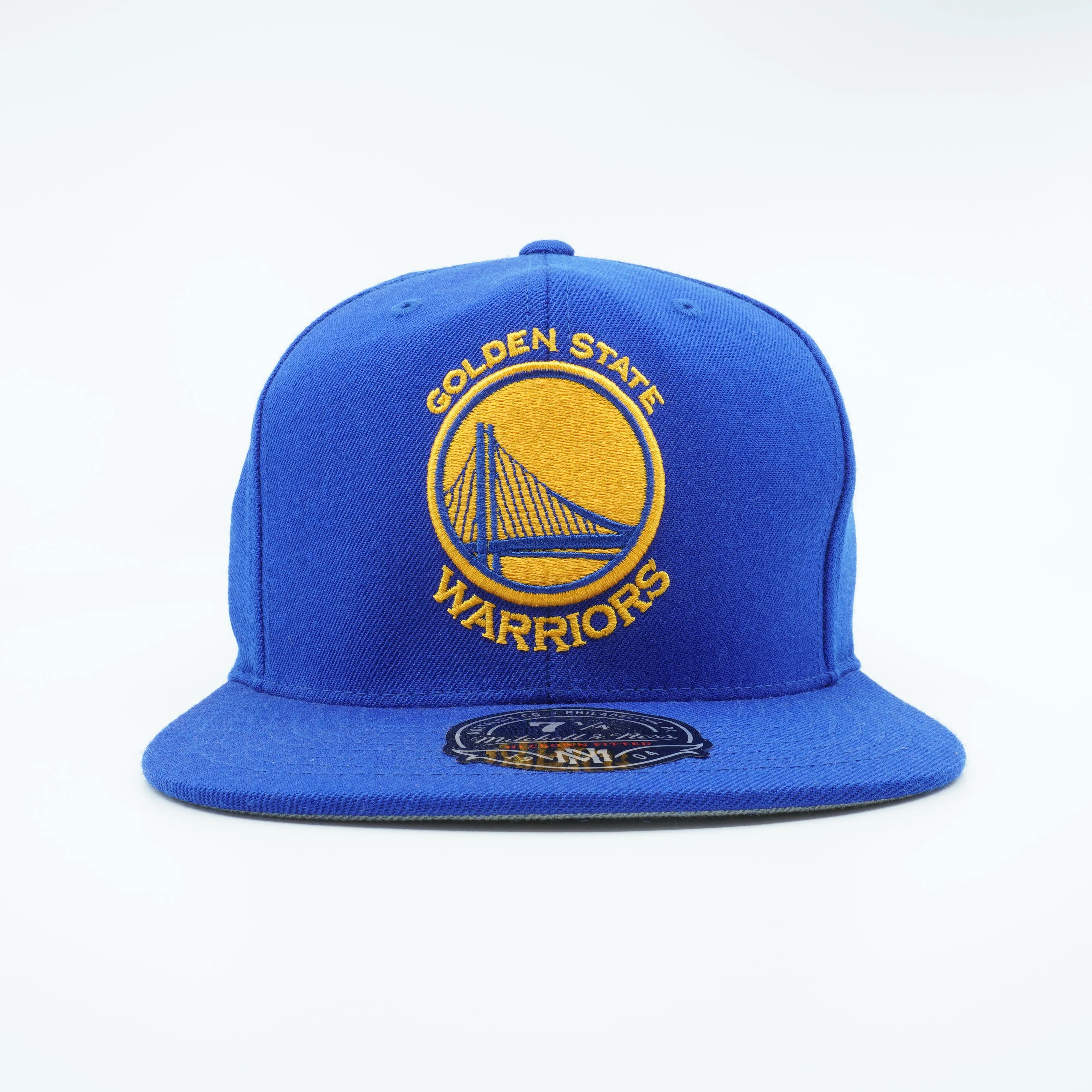 Mitchell & Ness Men's NBA Golden State Warriors Team Solid Hwc Fitted Fitted Caps sold by Zulily product image thumbnail 2