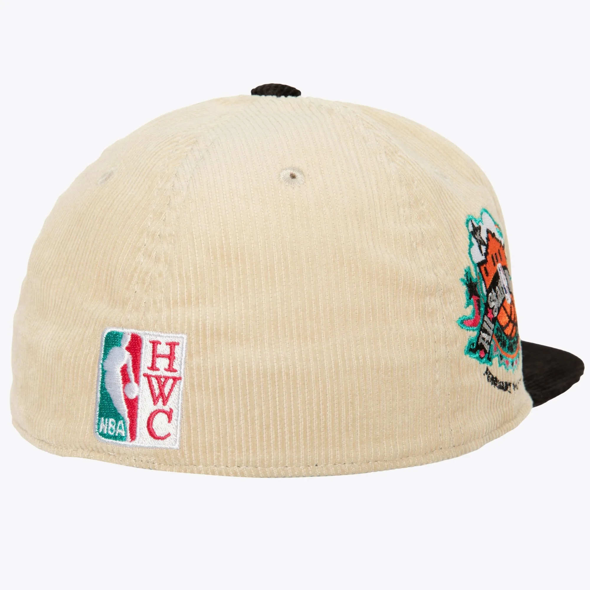 Mitchell & Ness Men's NBA 2 Tone Team Cord Fitted Hwc Spurs Fitted Caps sold by Zulily product image thumbnail 2