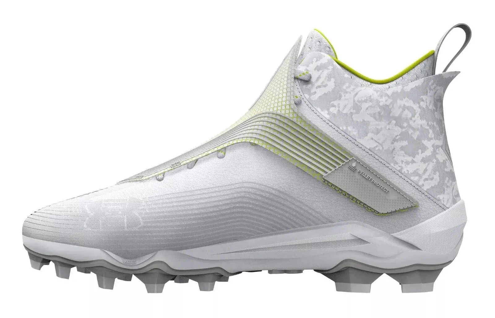 Under Armour Men's Ua Highlight Hammer Mc 'White Metallic Silver' Sneakers sold by Zulily product image thumbnail 3