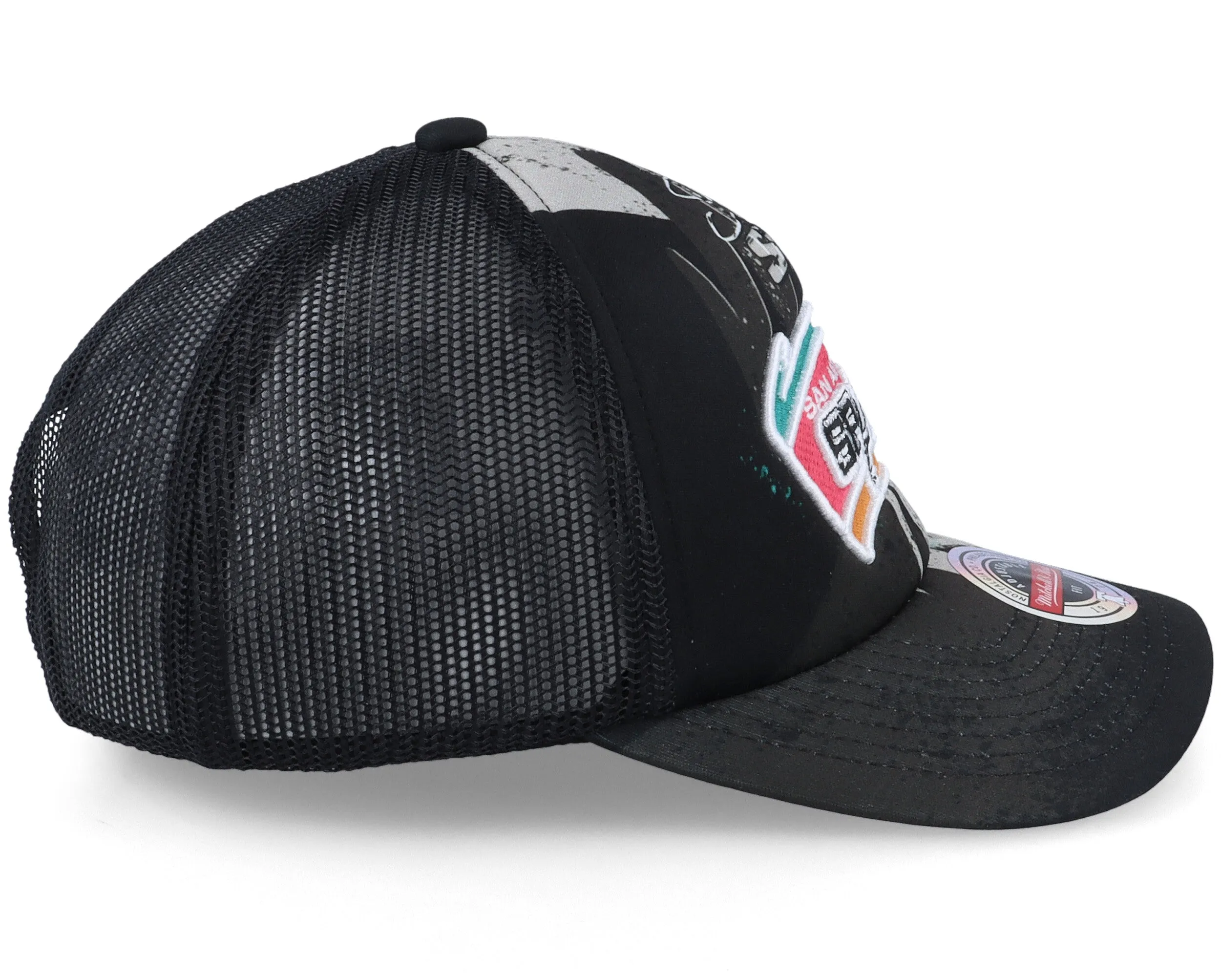 Mitchell & Ness Men's NBA San Antonio Spurs Hyper Trucker Snapback sold by Zulily product image thumbnail 3