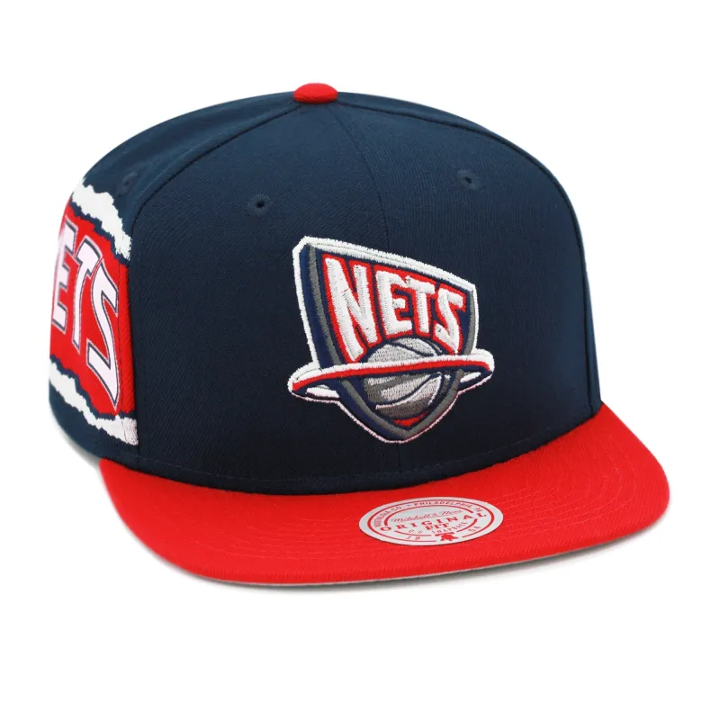 Mitchell & Ness Men's NBA New Jersey Nets Jumbotron Snapback made by Mitchell & Ness