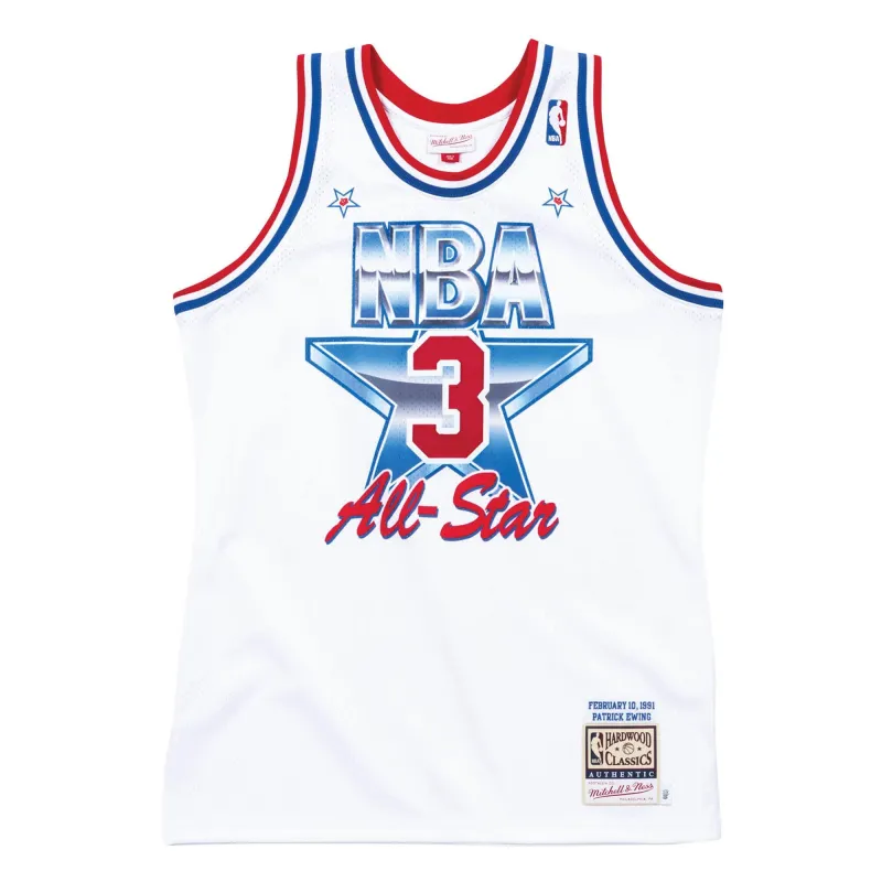 Mitchell & Ness Men's NBA Authentic Jersey 1991 All-Star East Patrick Ewing made by Mitchell & Ness