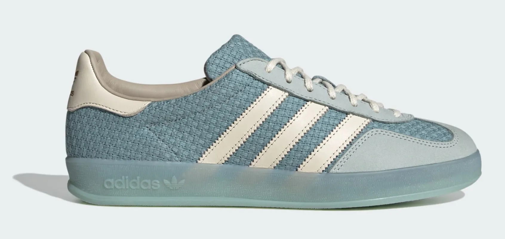 adidas Men's Gazelle Indoor 'Cotton Weave Pack Blue' made by Adidas