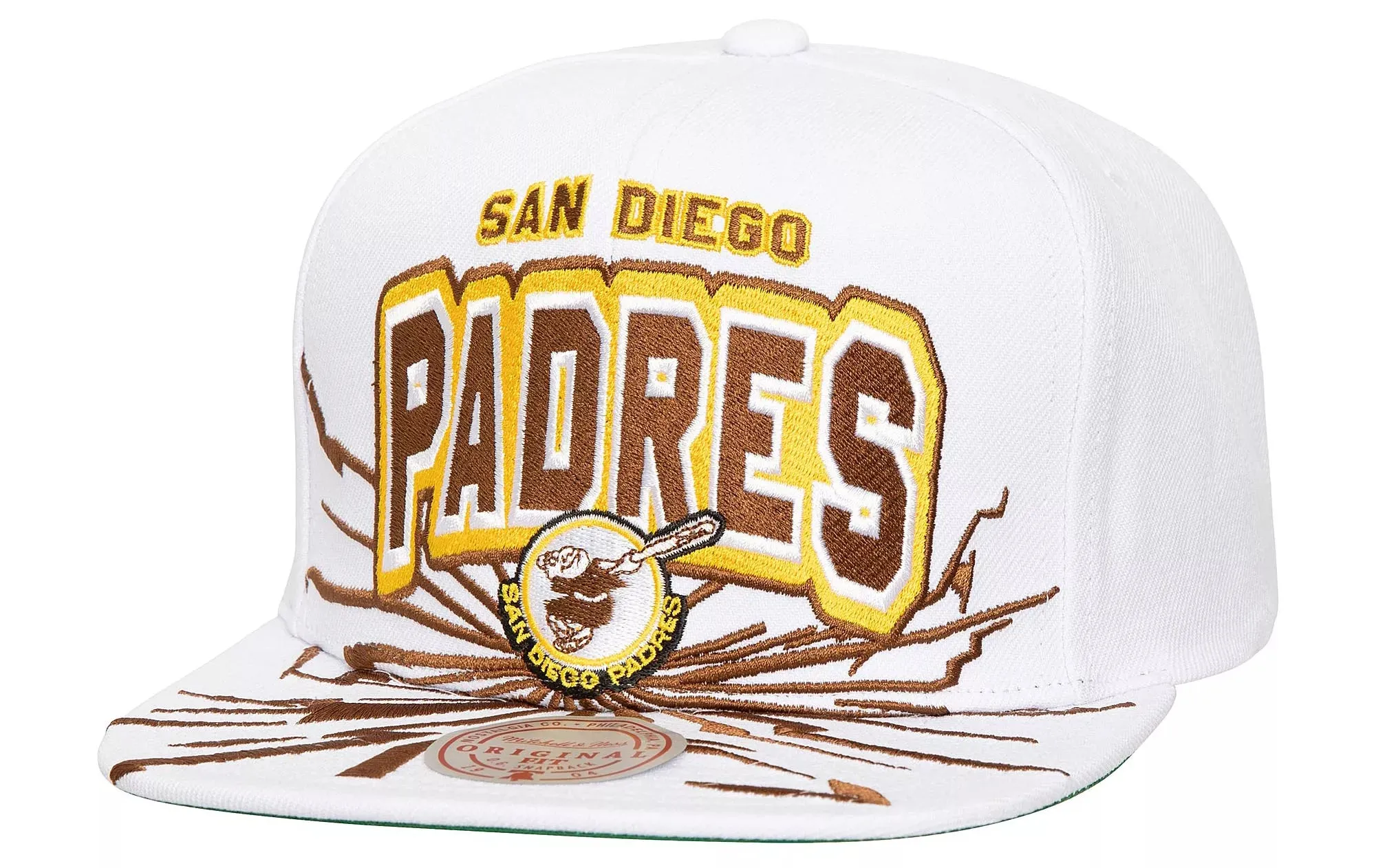 Mitchell & Ness Men's MLB Aftershock Snapback Coop Padres Snapback Caps sold by Zulily