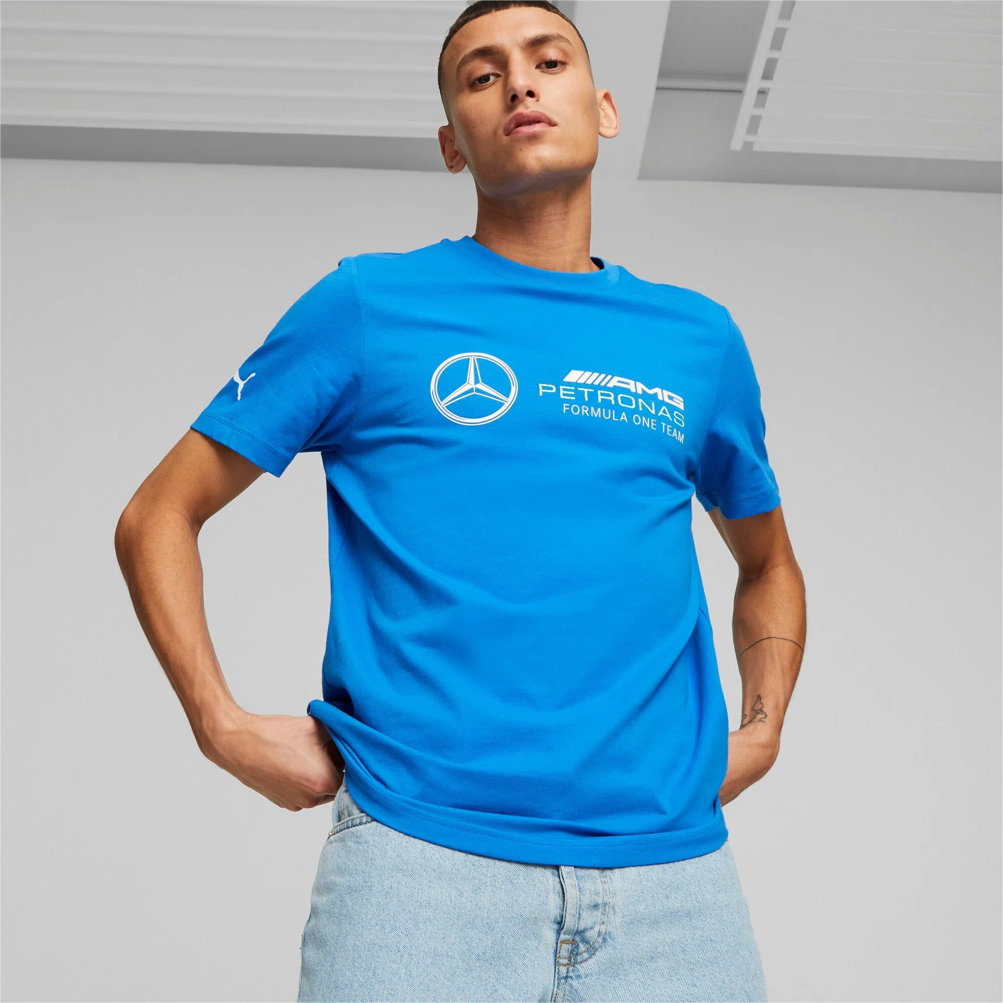 Puma Men's Mapf1 Mercedes Essential Logo Tee T-Shirts sold by Zulily product image thumbnail 2