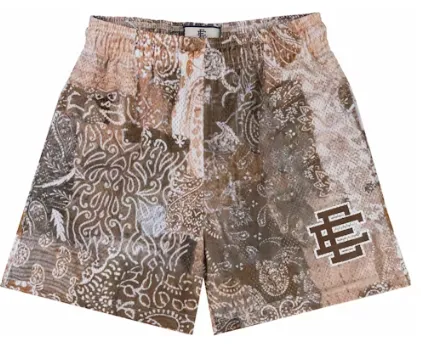 Eric Emanuel Men's Ee Shorts Paisley Pattern Ss24 Shorts sold by Zulily