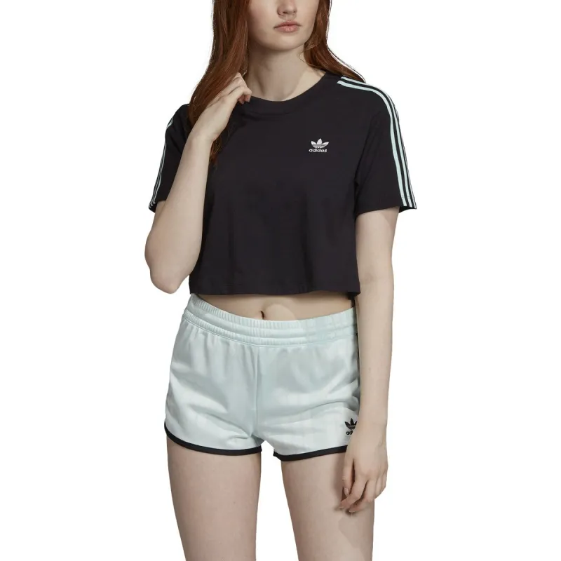 adidas Women's 3-Stripes Cropped Tee made by Adidas