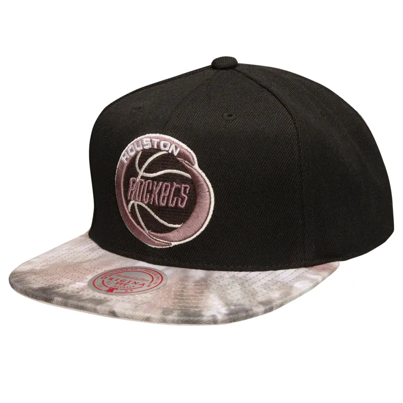 Mitchell & Ness Men's NBA Blitzed Snapback Hwc Rockets Snapback Caps sold by Zulily