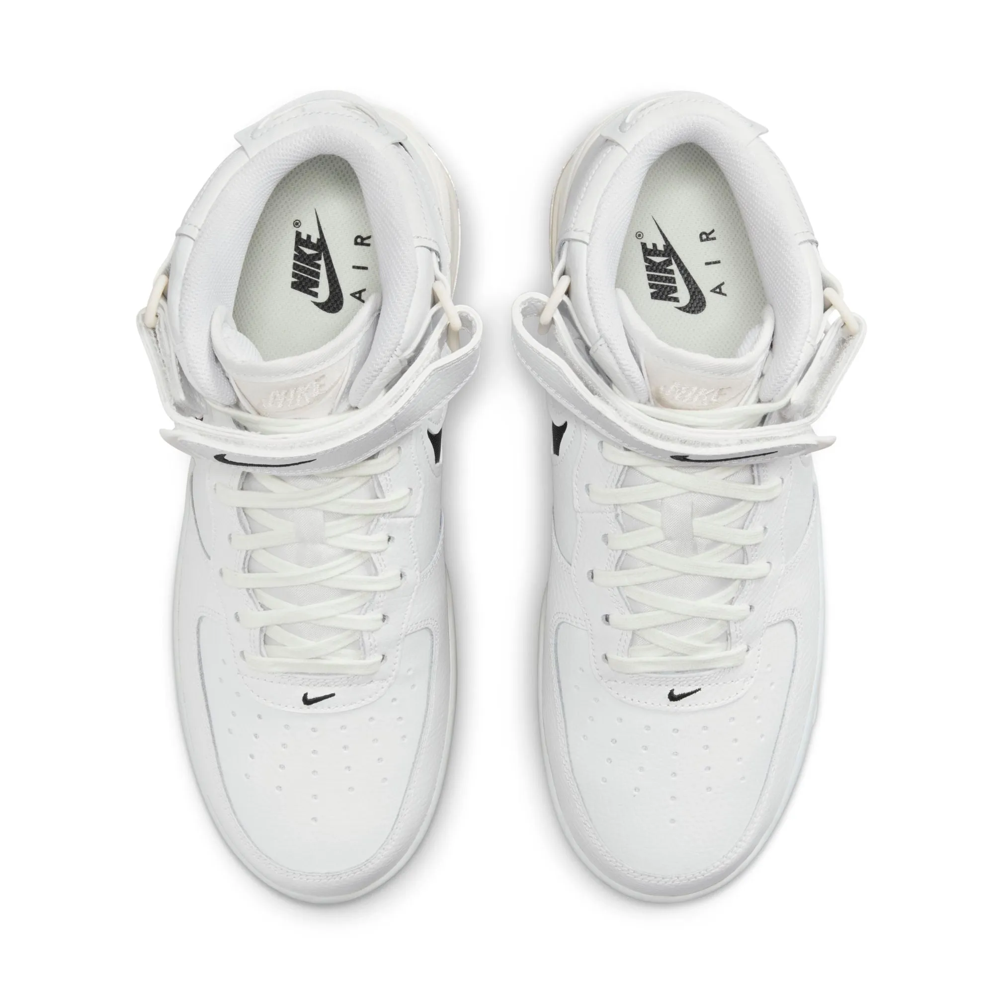 Nike Men's Air Force 1 Mid Evo 'White Black' Sneakers sold by Zulily product image thumbnail 5