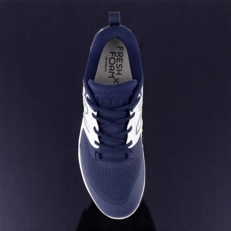 New Balance Men's Fresh Foam X 3000V6 Metal 'Navy White' sold by Zulily product image thumbnail 4