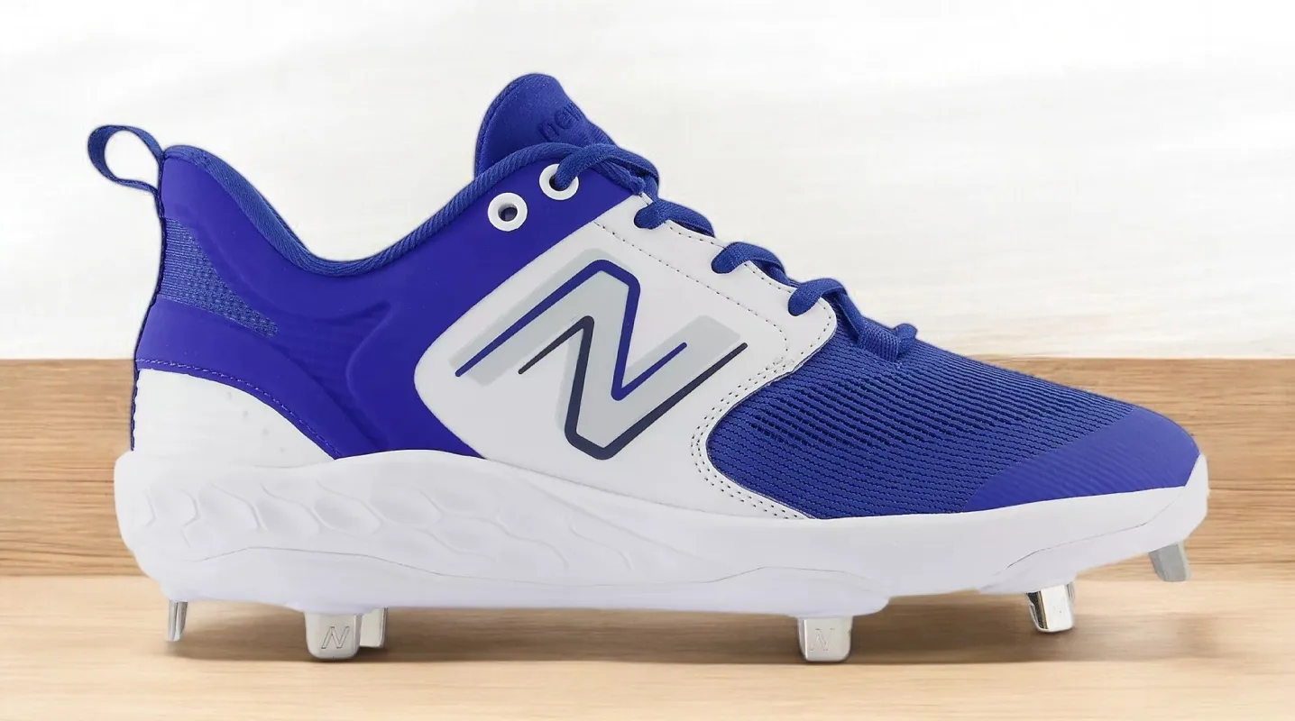 New Balance Men's Fresh Foam X 3000 V6 Baseball Metal Cleats No Lid Sneakers made by New Balance