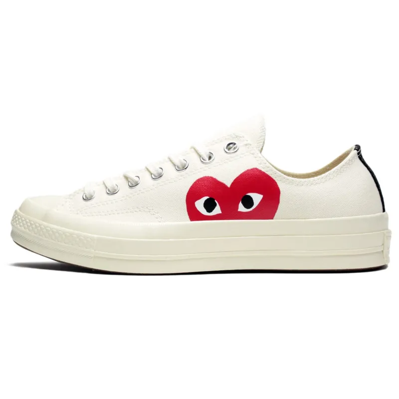 Converse Men's Chuck Taylor All-Star 70S Ox Comme Des Garcons Play Sneakers made by Converse