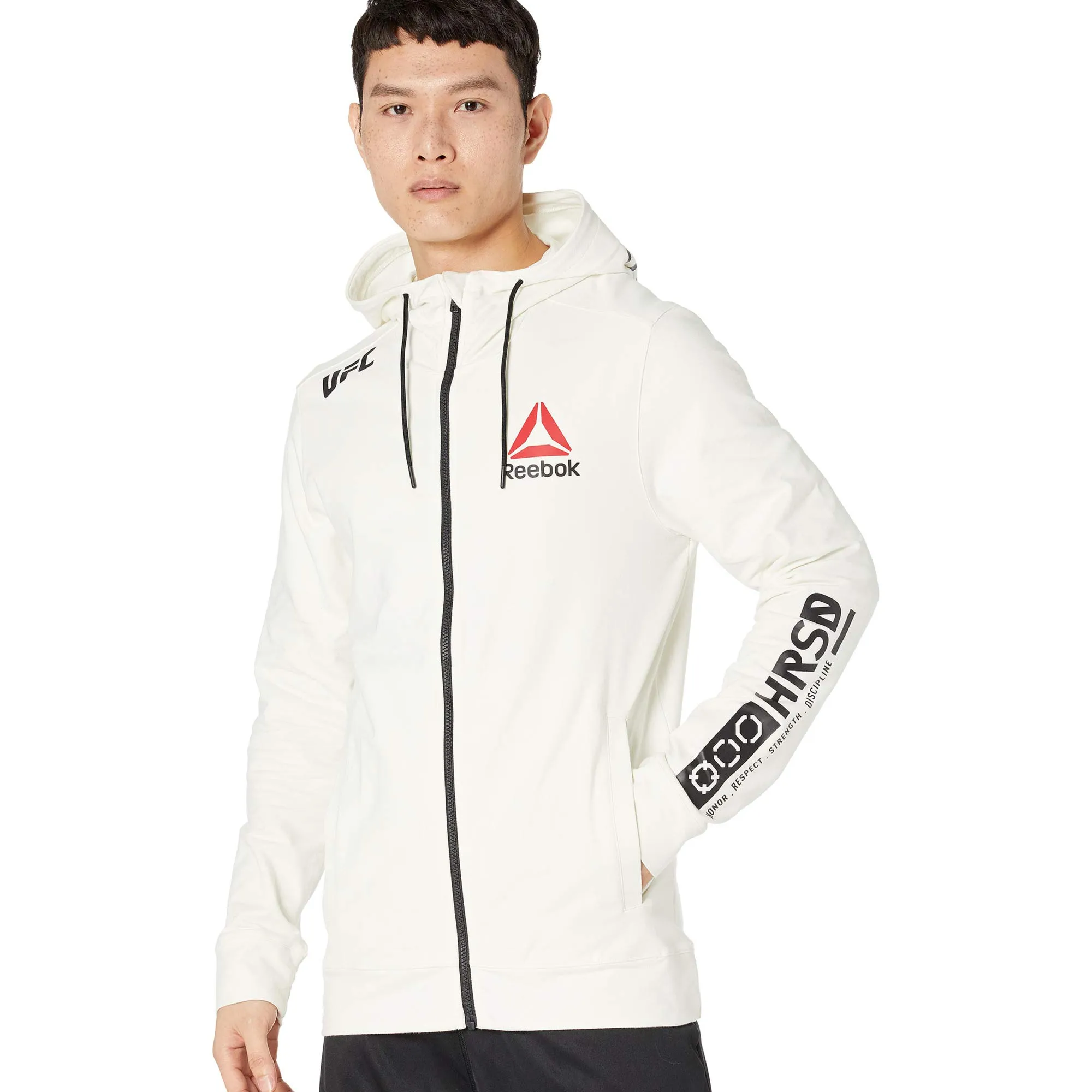 Reebok Men's UFC Fighter Kit Walkout Hoodie sold by Zulily product image thumbnail 3