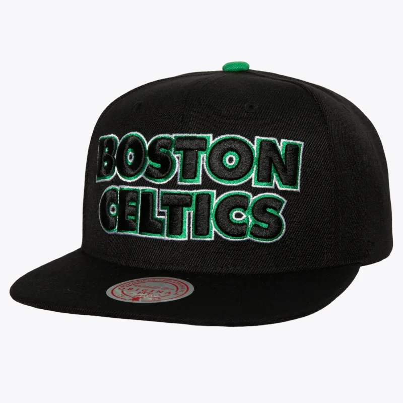 Mitchell & Ness Men's NBA 2013 Draft Snapback Hwc Celtics Snapback Caps made by Mitchell & Ness