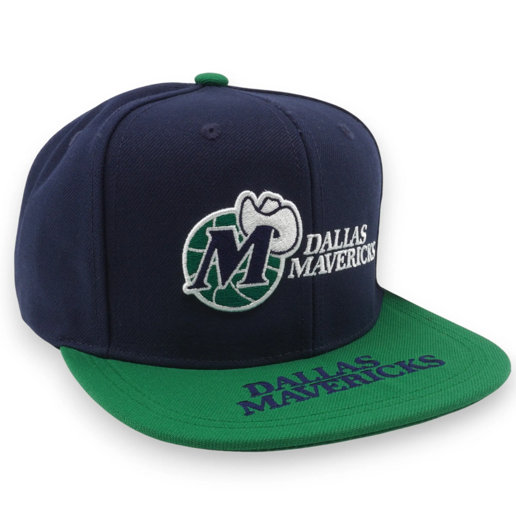 Mitchell & Ness Men's NBA Logo Bill Snapback Hwc Mavericks Snapback Caps sold by Zulily product image thumbnail 3