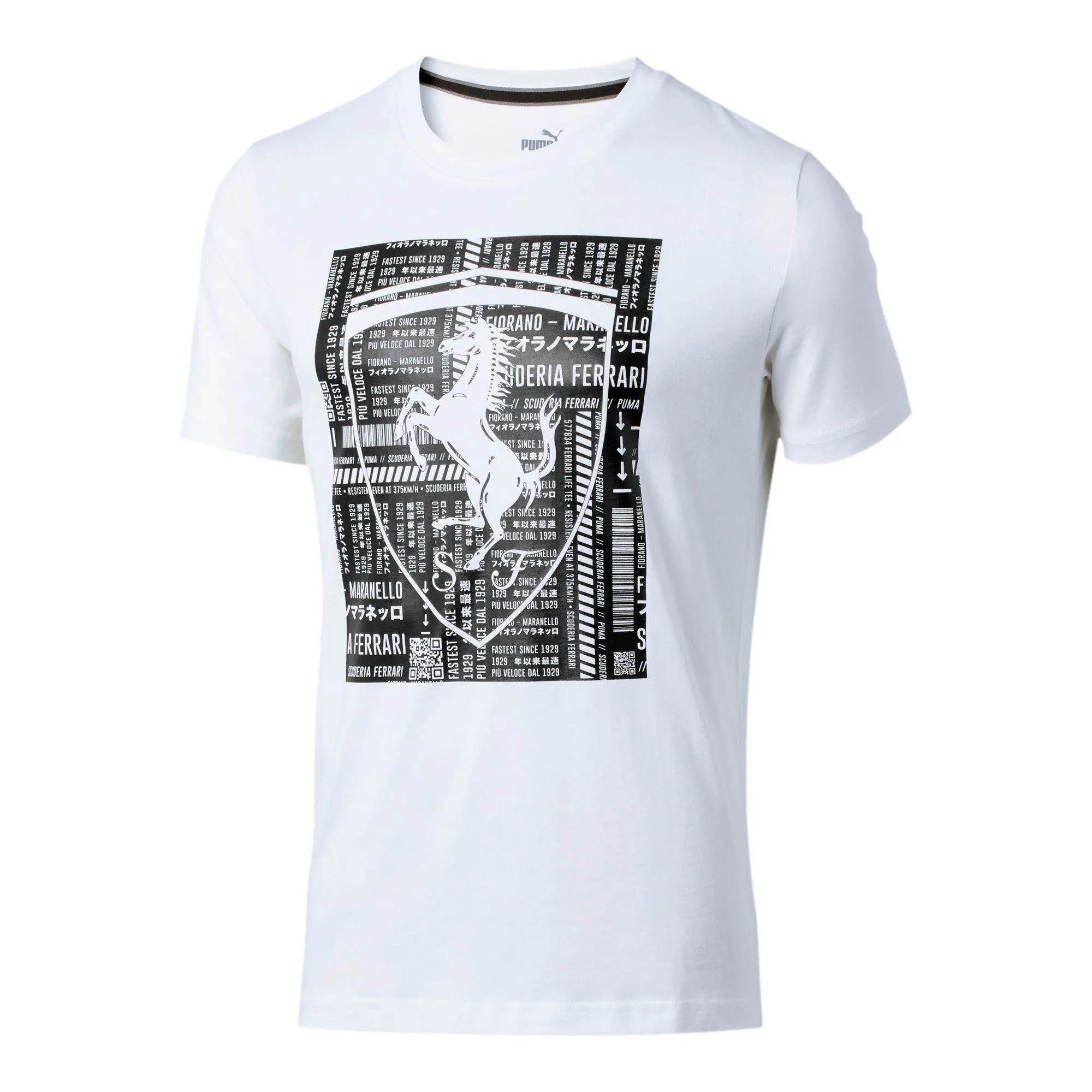 Puma Men's Sf Ferrari Big Shield Tee T-Shirts sold by Zulily product image thumbnail 4