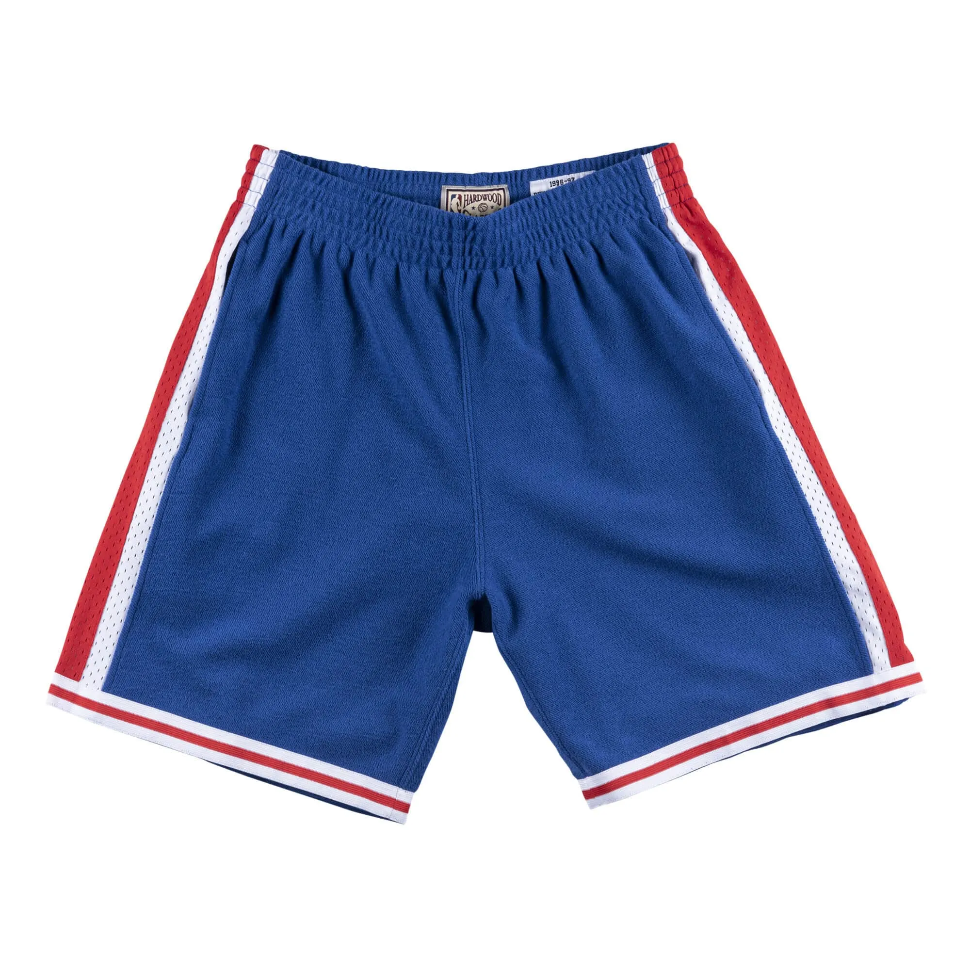 Mitchell & Ness Men's NBA Reverse Warm Up Swingman Short 1997 Philadelphia 76Ers Jerseys sold by Zulily