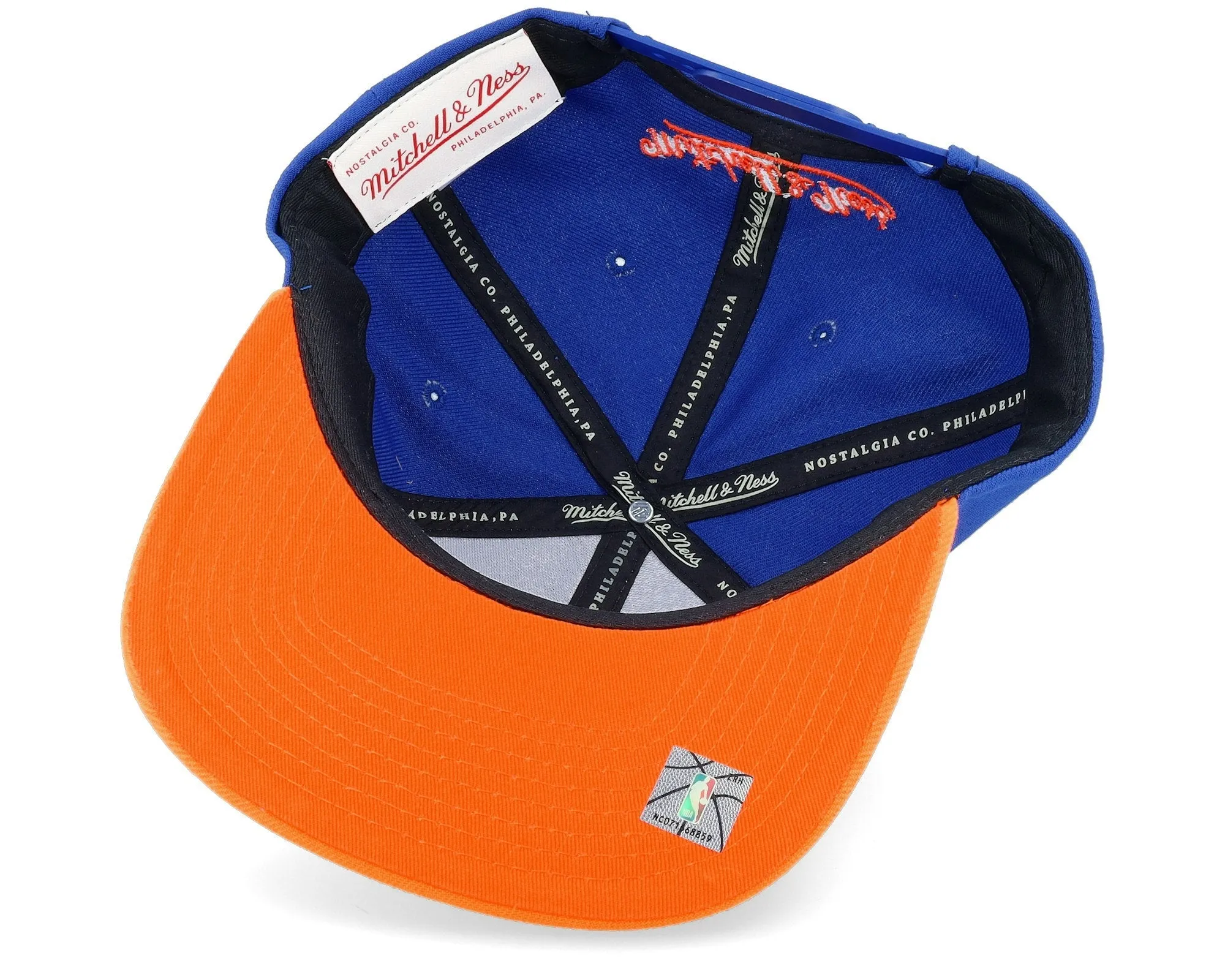 Mitchell & Ness Men's NBA Logo Blur Snapback Hwc Knicks Snapback Caps sold by Zulily product image thumbnail 5