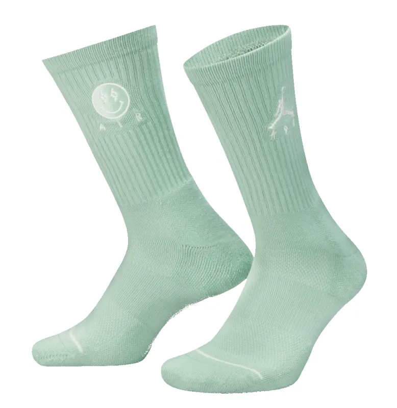 Air Jordan Men's X J Balvin Socks 'Green' Socks made by Jordan