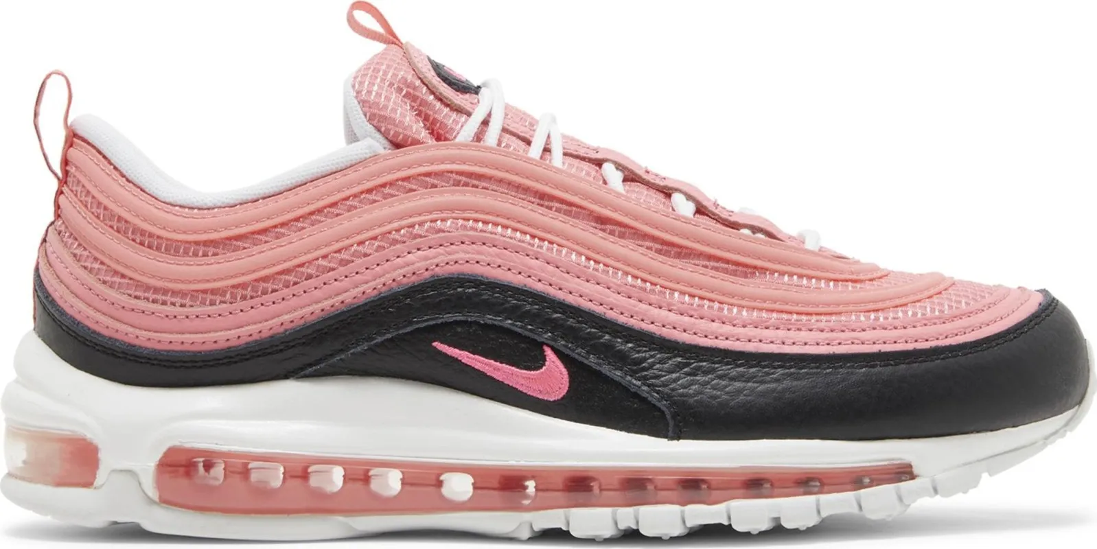 Nike Men's Air Max 97 "Pink Glaze Black" Sneakers made by Nike