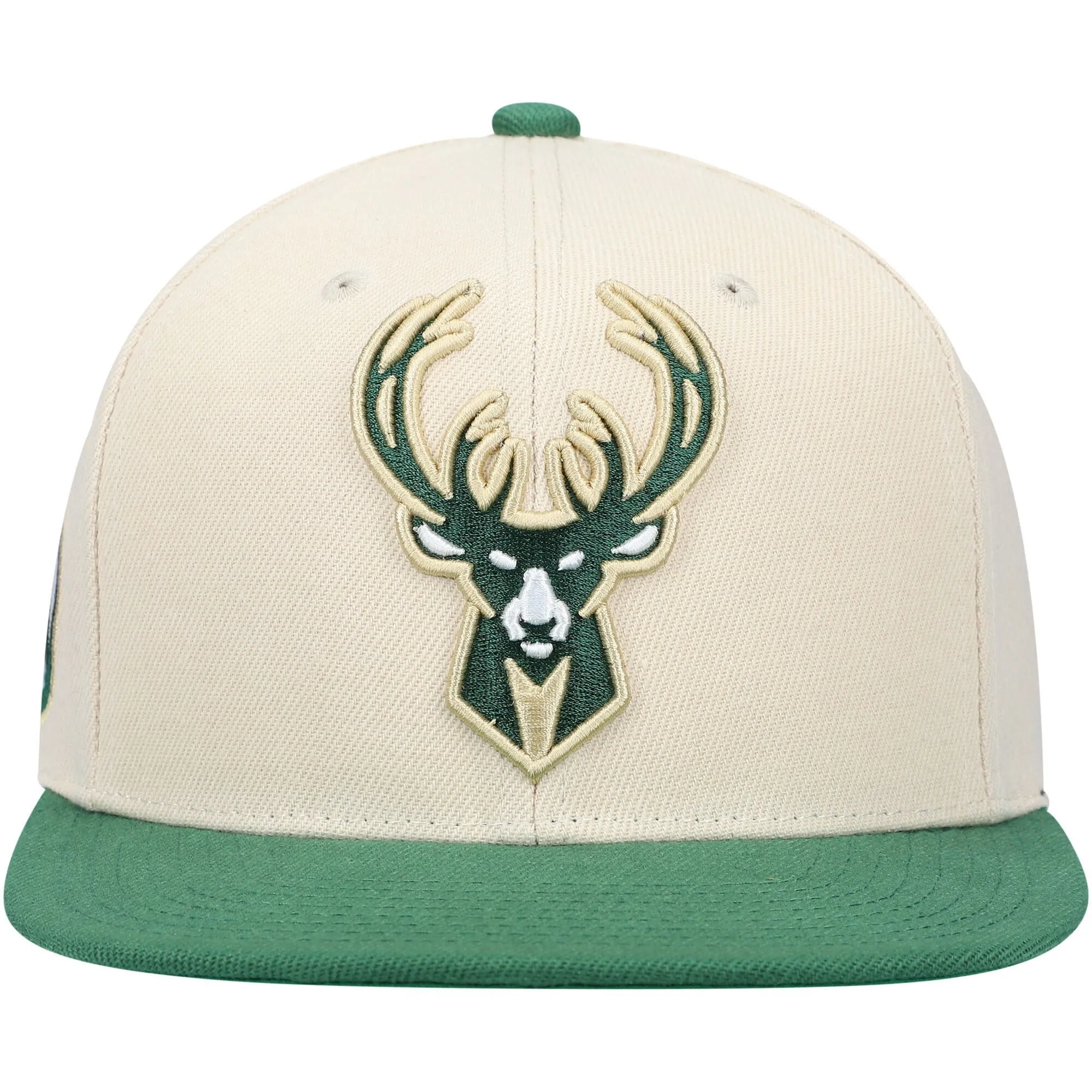 Mitchell & Ness Men's NBA Xl Wordmark Snapback Bucks Snapback Caps sold by Zulily product image thumbnail 2