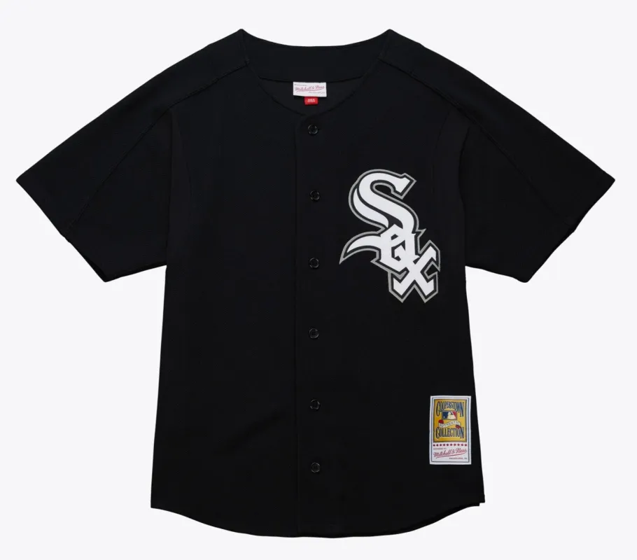 Mitchell & Ness Men's MLB Black Bp Jersey White Sox 2005 Frank Thomas sold by Zulily