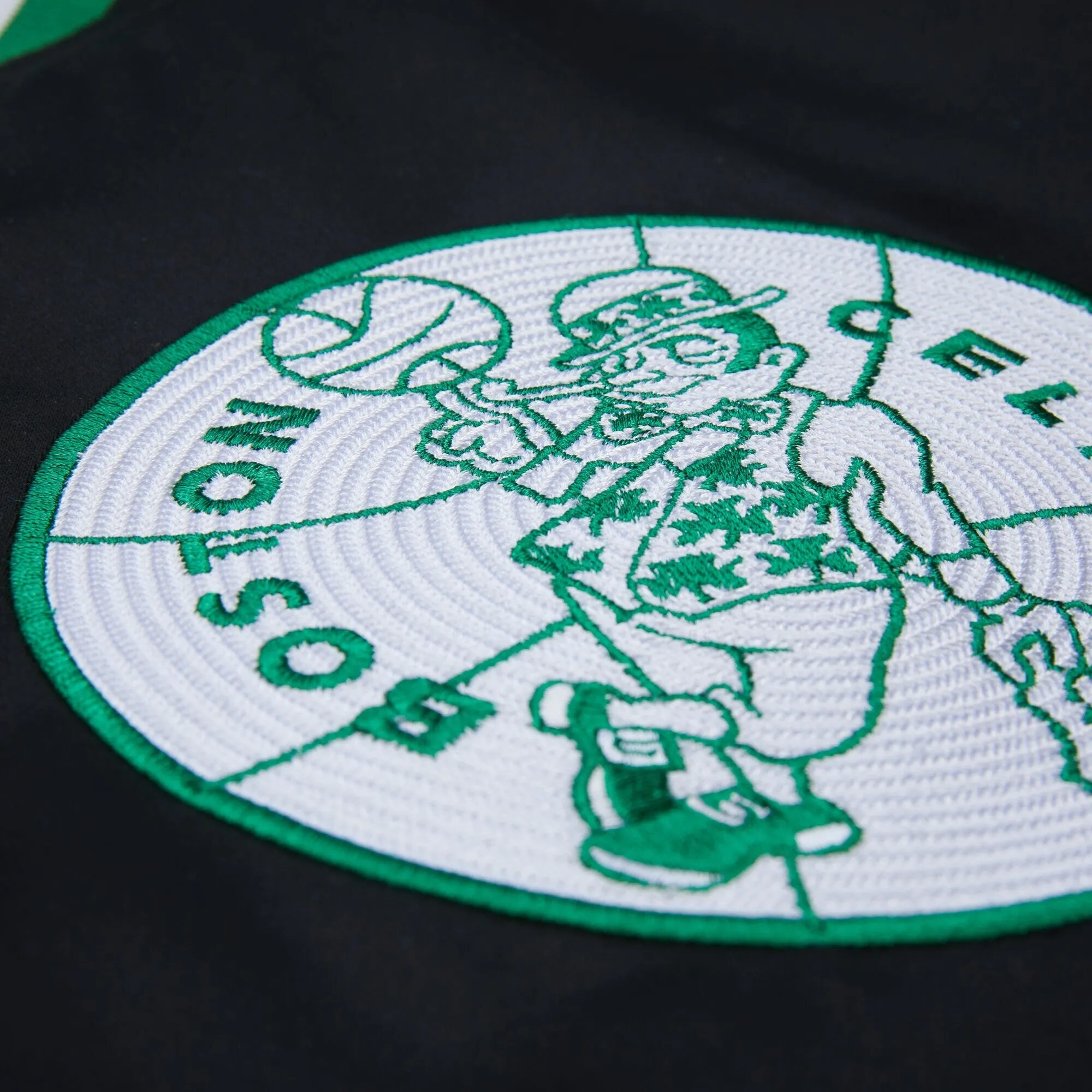 Mitchell & Ness Men's NBA Legends Satin Jacket Vintage Logo Celtics Larry Bird sold by Zulily product image thumbnail 3