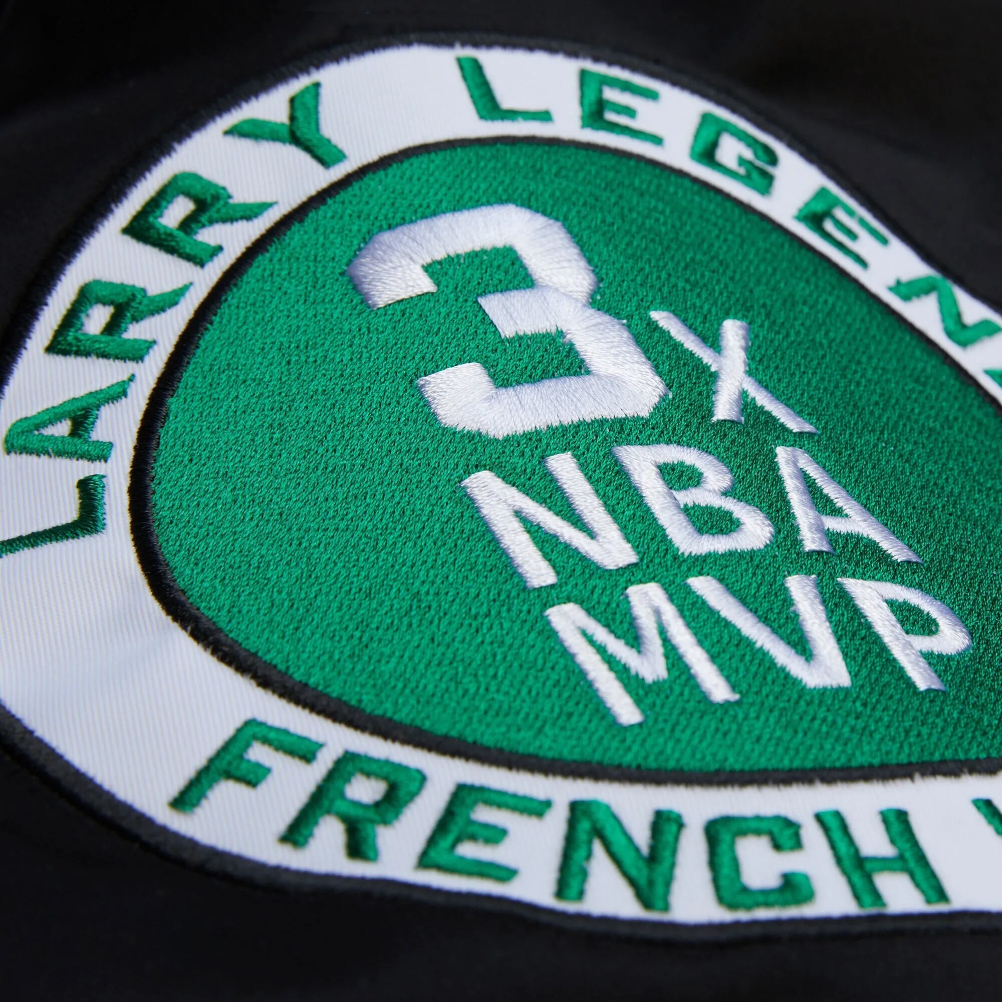 Mitchell & Ness Men's NBA Legends Satin Jacket Vintage Logo Celtics Larry Bird sold by Zulily product image thumbnail 5