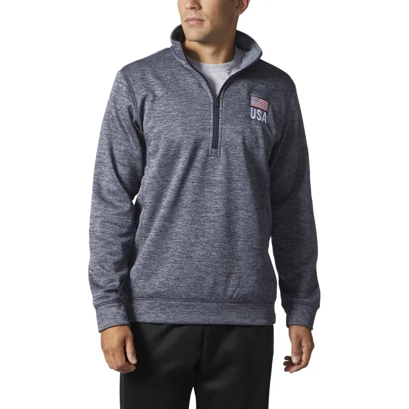 adidas Men's Usa Flag Tech Fleece 1/4 Zip sold by Zulily