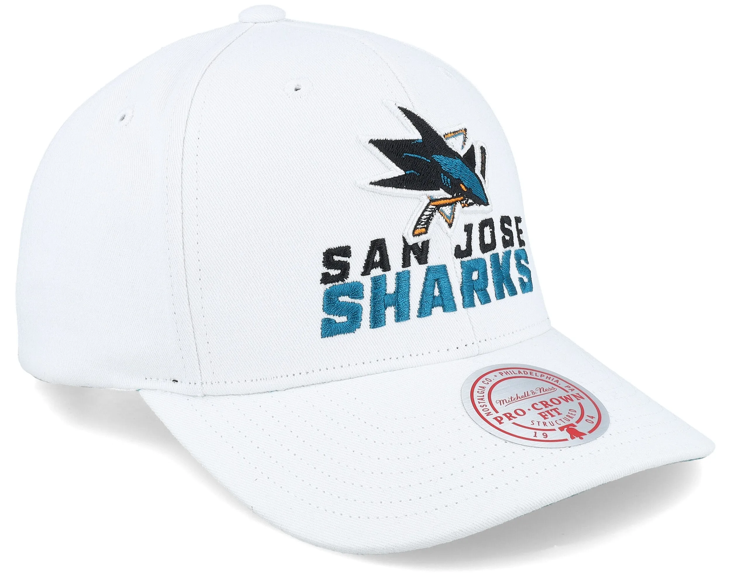 Mitchell & Ness Men's NHL All In Pro Snapback Sharks Snapback Caps sold by Zulily product image thumbnail 2