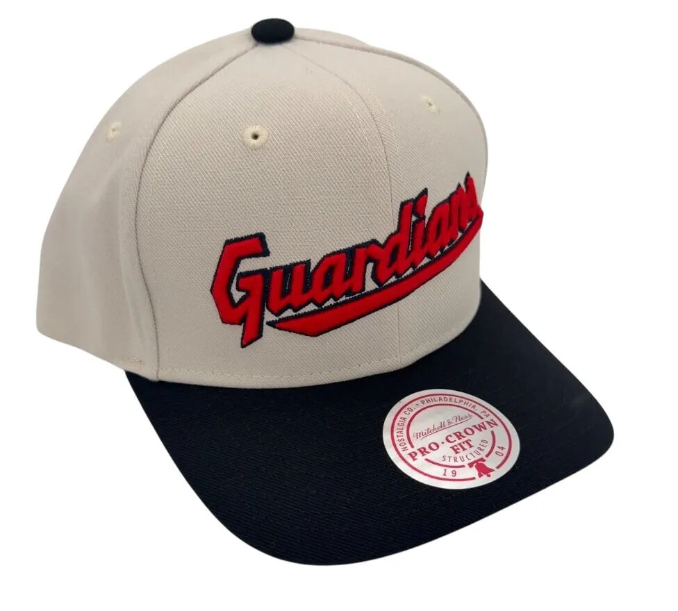 Mitchell & Ness Men's MLB Off Word Pro Snapback Guardians Snapback Caps sold by Zulily product image thumbnail 5