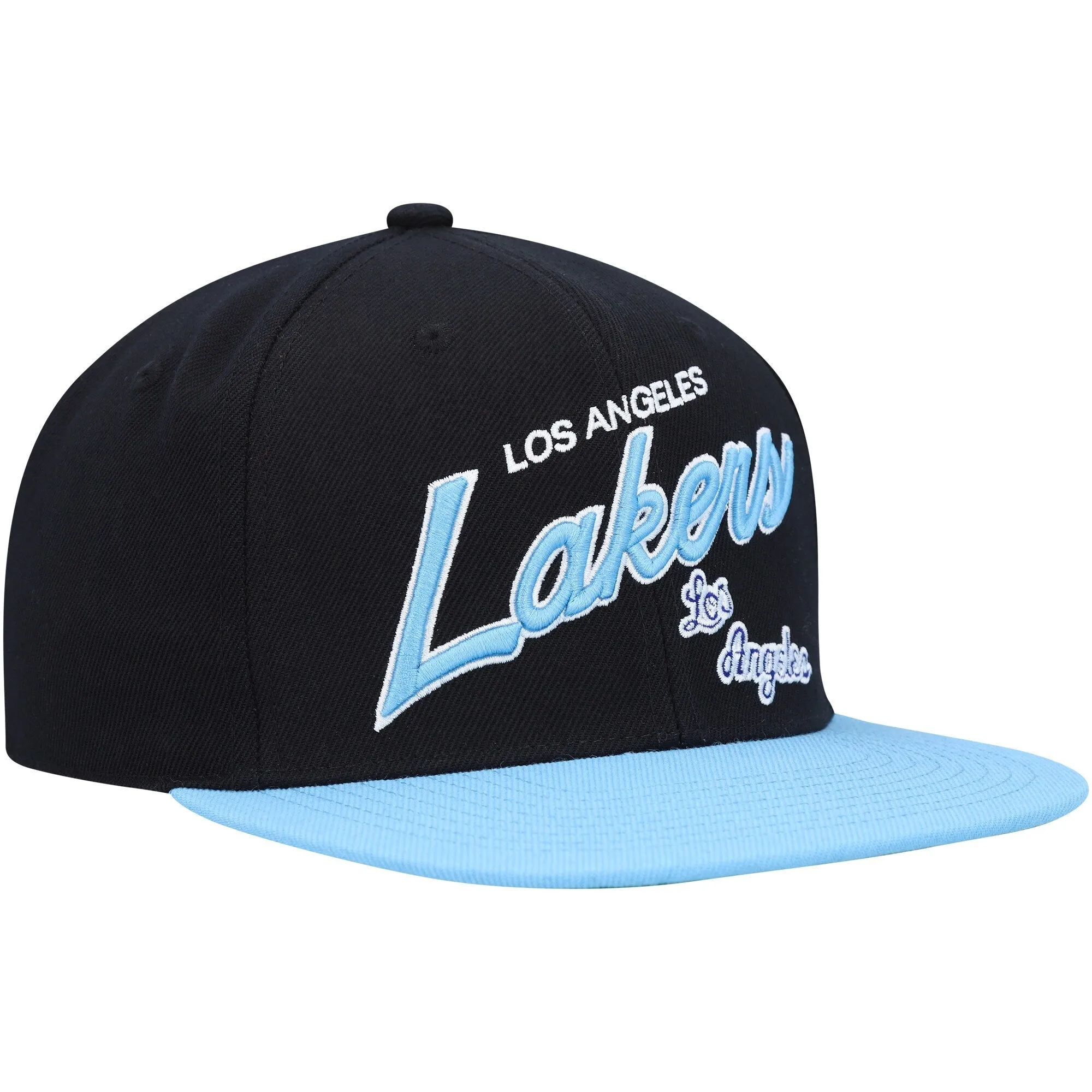 Mitchell & Ness Men's NBA Team Script 2.0 Fitted Hwc Lakers Fitted Caps sold by Zulily product image thumbnail 3