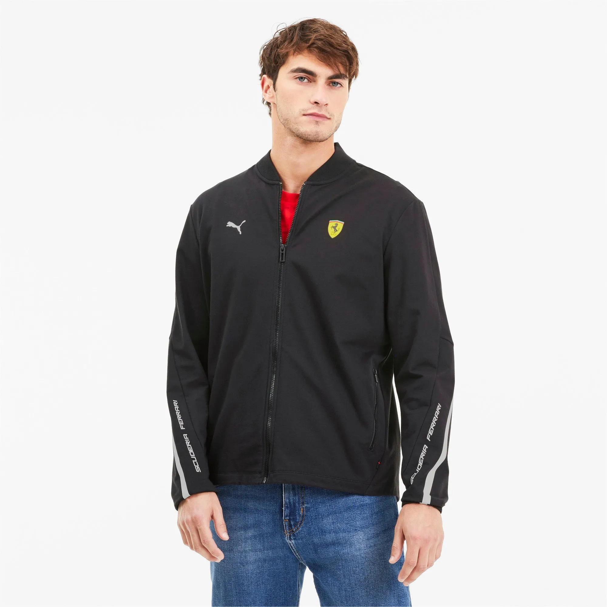 Puma Men's Sf Ferrari Lightweight Sweat Jacket Jackets sold by Zulily