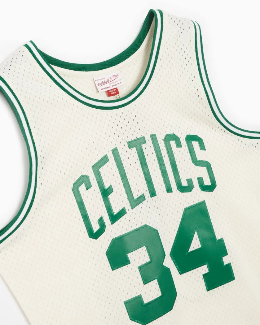 Mitchell & Ness Men's Cream Team Color Swingman Jersey Celtics 2007 Paul Pierce Jerseys sold by Zulily product image thumbnail 3
