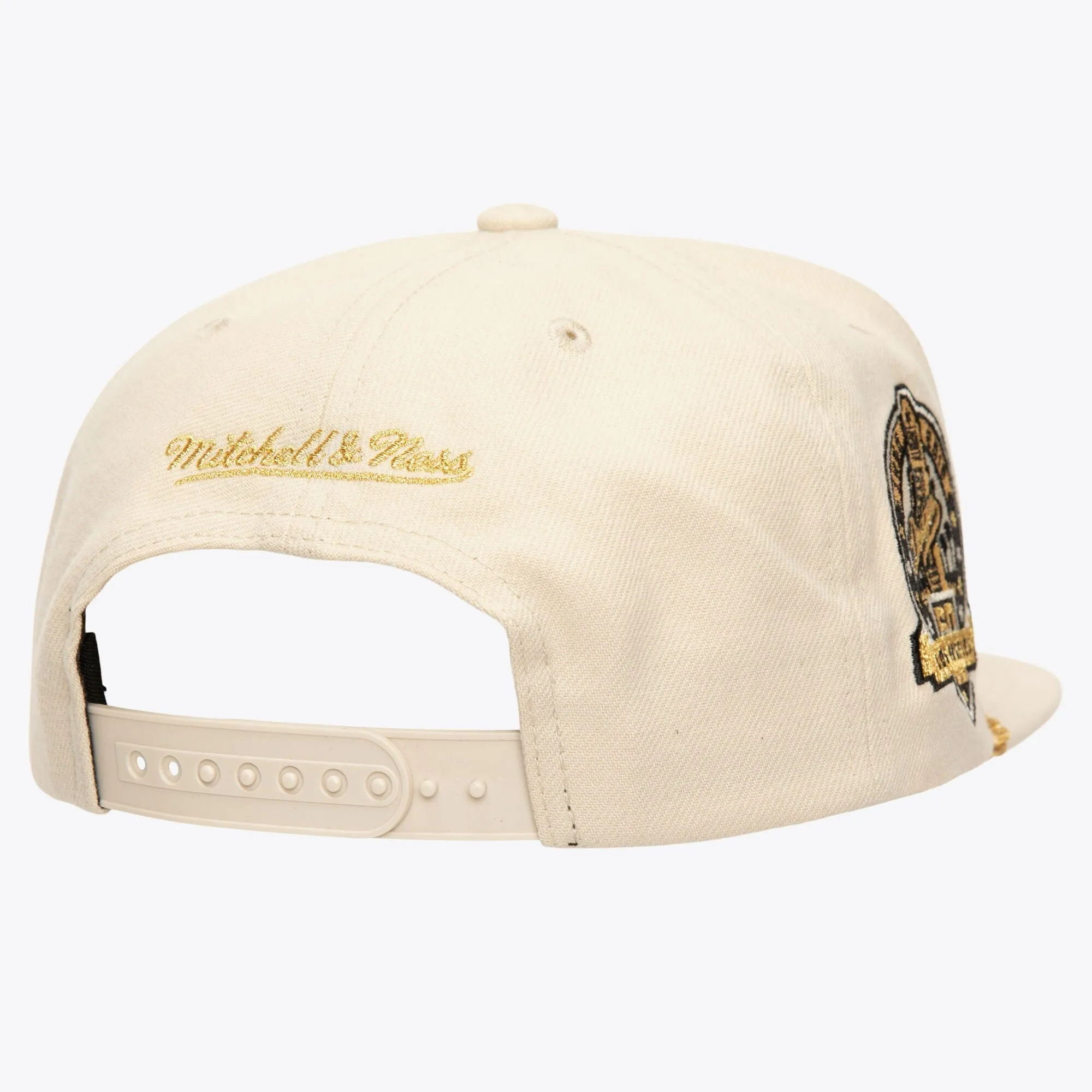 Mitchell & Ness Men's MLB Golden Ivory Snapback Dodgers Snapback Caps sold by Zulily product image thumbnail 2