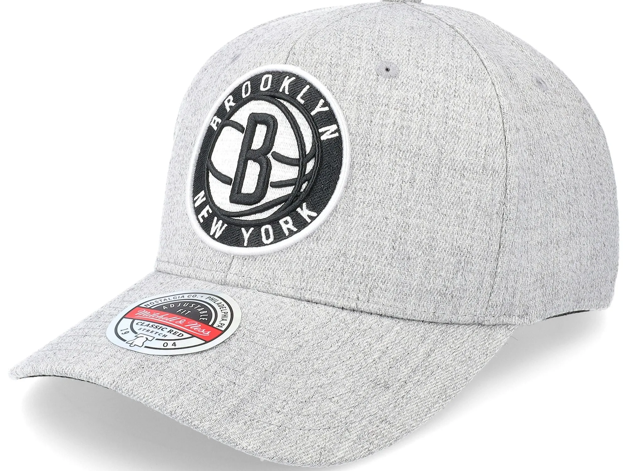 Mitchell & Ness Men's NBA Team Heather 2.0 Stretch Snapback Nets Snapback Caps sold by Zulily