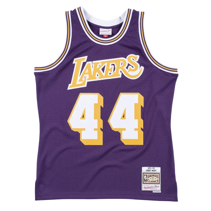 Mitchell & Ness Men's NBA Swingman Jersey - Lakers 71-72 Jerry West Jerseys made by Zulily