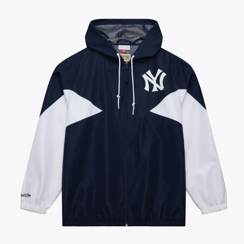 Mitchell & Ness Men's MLB Ultimate Lightweight Windbreaker Vintage Logo Yankees Windbreakers sold by Zulily