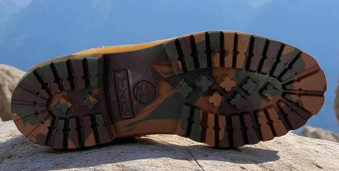 Timberland Men's 6In Premium Boot Wheat Camo Wide Boots sold by Zulily product image thumbnail 5