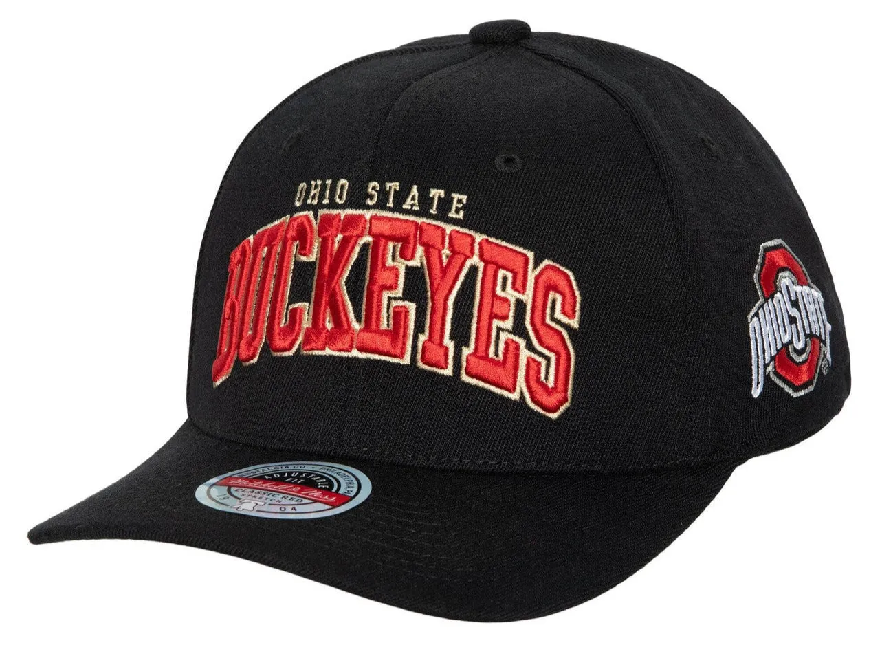 Mitchell & Ness Men's Ncaa The Champ Stretch Snapback Ohio State Snapback Caps sold by Zulily