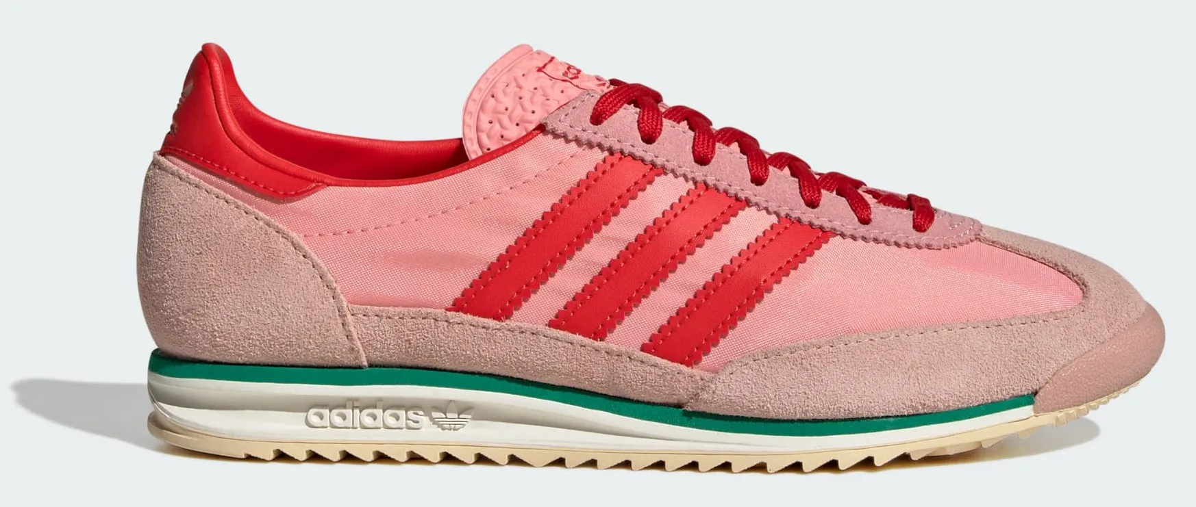 adidas Women's Sl 72 Og 'Semi Pink Spark Red' Sneakers sold by Zulily