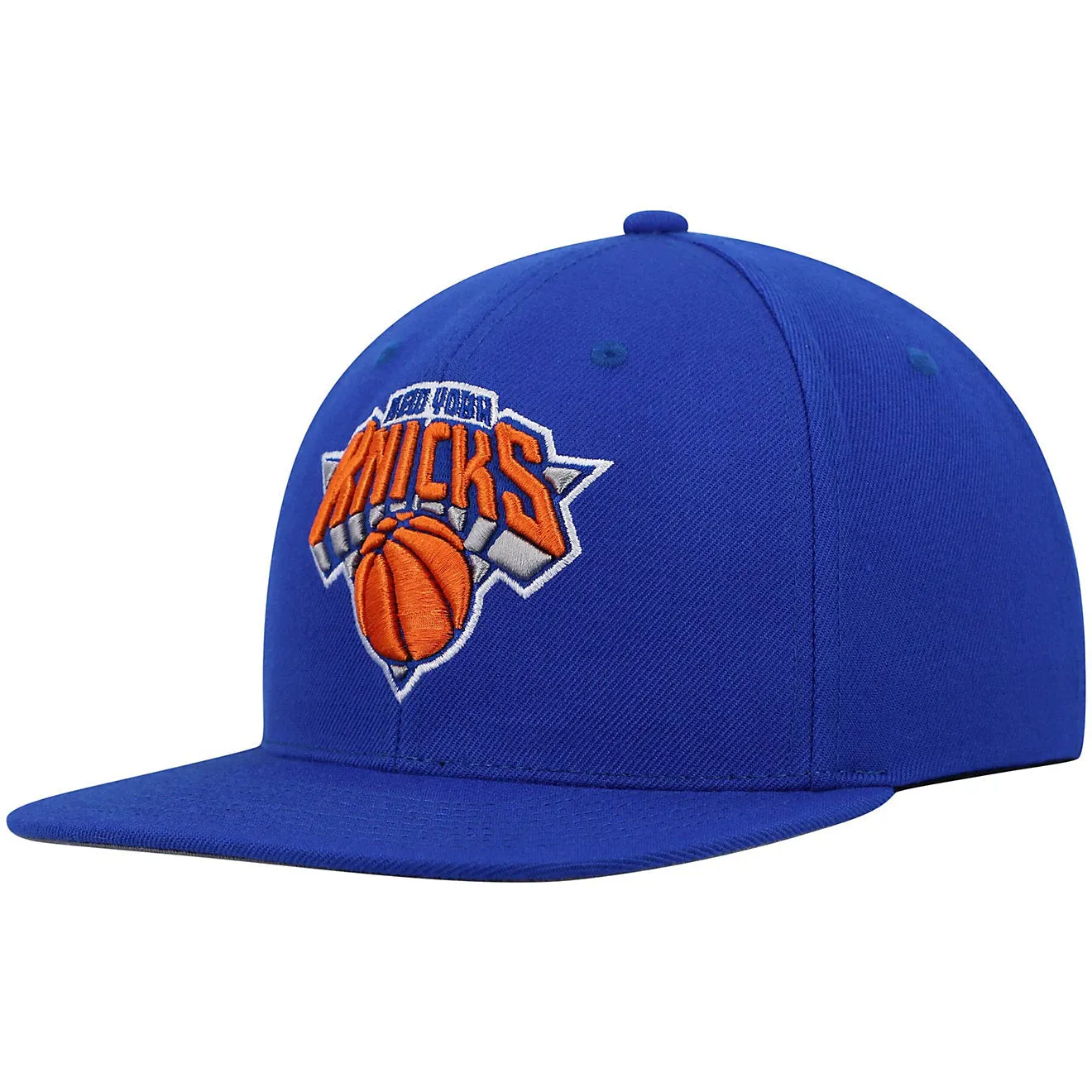 Mitchell & Ness Men's NBA Team Ground 2.0 Snapback Knicks Snapback Caps sold by Zulily